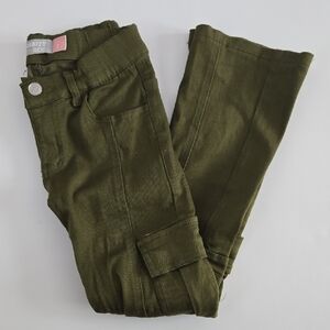 Olive Green Girl's Jeans Sz 7